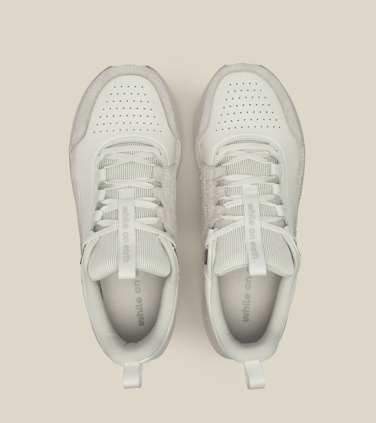 women's leather trainer