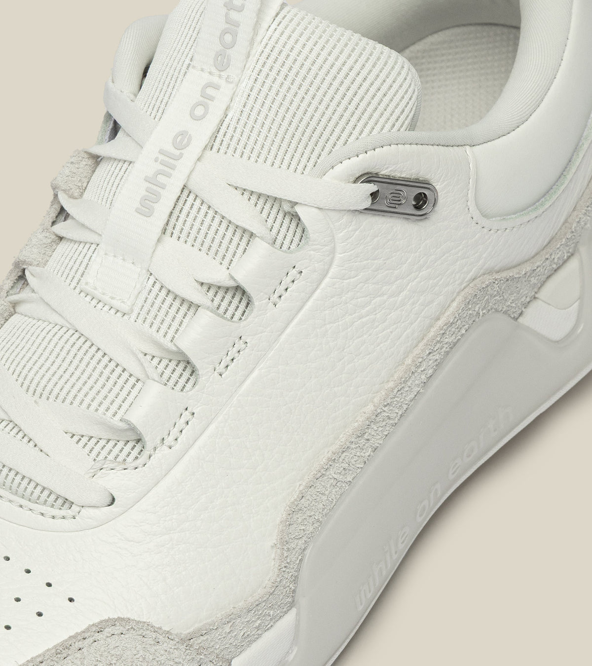 women's leather trainer